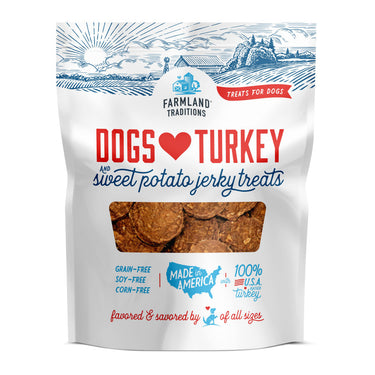 Farmland Traditions Dogs Love Turkey & Sweet Potato Dog Treats