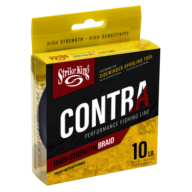 Strike King Contra Braid 300yd 10# Test (Green)