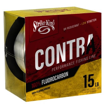 Strike King Contra Fluorocarbon 1000yd 15# Test