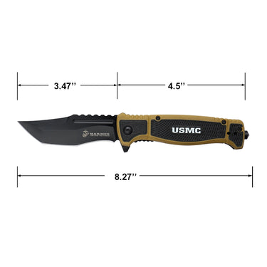 Master Cutlery USMC Spring Assisted Knife
