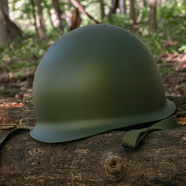 Fox Deluxe M1 Style Steel Combat Helmet and Liner