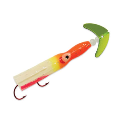 Mack's Lure Cha Cha® 1.5 Kokanee (Chartreuse Mirror/Fire Tiger Glow) Size 4