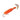 Cha Cha® 1.5 Kokanee Size 4 Transparent Silver Tiger/Hot Orange