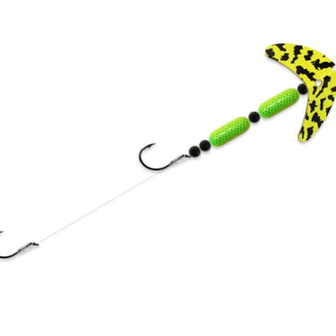 Cha Cha® Crawler Size 4 Chartreuse Black Tiger/Chartreuse Green Scale