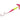 Double Whammy® Kokanee Pro Size 4 Hot Pink Silver Tiger/Yellow Chartreuse/Hot Pink