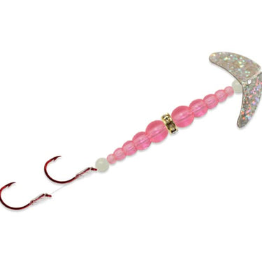 Double Whammy® Kokanee Pro Size 4 Silver Sparkle/Pink