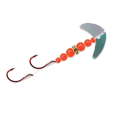 Double Whammy® Mini Kokanee Pro Size 4 Silver Mirror/Orange