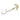 Double Whammy® Mini Kokanee Pro Size 4 Glow Gold Tiger/White