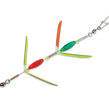 Hot Wings® Size 1 1/2 Blade/6" Copper/Chartreuse