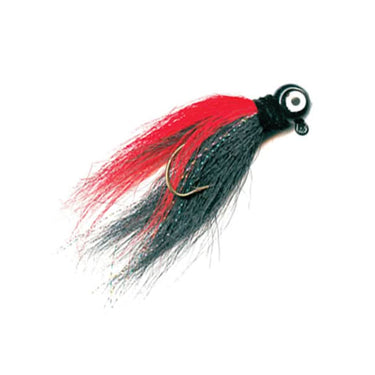 Mack's Lure Rock Dancer Red/Black 3/8 Hair Jig