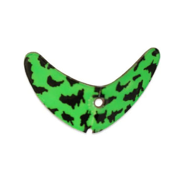 Mack's Lure Smile Blade® Tiger 5-Pack (Green Black Tiger) Size 1.1