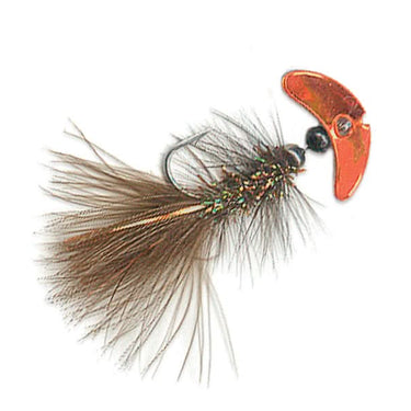 Mack's Lure Smile Blade® Fly (Flame Mirror/Brown/Bronze) Size 2