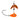 Smile Blade® SD Drift Jig Size 3/8oz Orange/Orange Black Tiger
