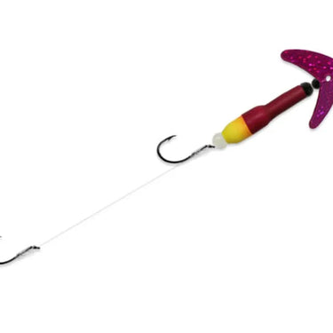Wally Pop® Crawler Size 4 Dark Cerise Sparkle/Purple/Yellow