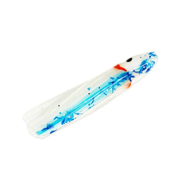 Squid Skirts 1.5" 4-Pack Size 1.5" Blue Spatter Glow