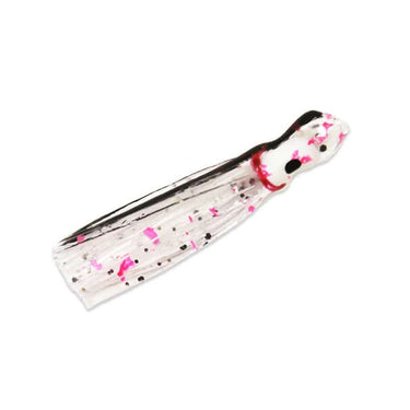 Squid Skirts 1.5" 4-Pack Size 1.5" Black/Pink UV Glow
