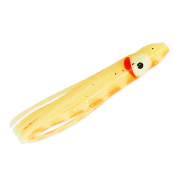 Mack's Lure Squid Skirts 2" 4-Pack (Fire Fly Glow)