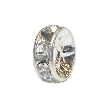 Wedding Ring® Component 3-Pack 6mm Silver/Crystal