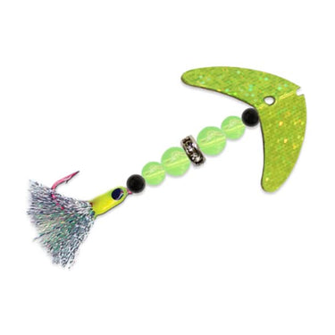 Wedding Ring® Pro Glo® Size 6 Chartreuse Sparkle/Black/Chartreuse