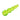 Wedding Ring® Tapered Beads Size 1 Florescent Chartreuse