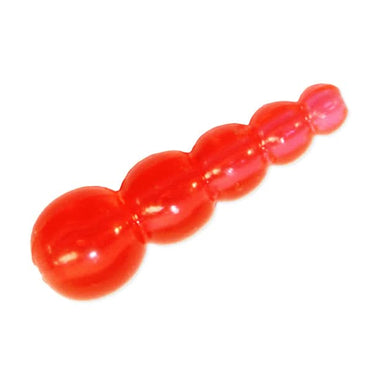 Wedding Ring® Tapered Beads Size 1 Florescent Red/Orange