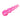 Wedding Ring® Tapered Beads Size 1 Florescent Pink