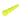 Wedding Ring® Tapered Beads Size 1 Yellow Chartreuse