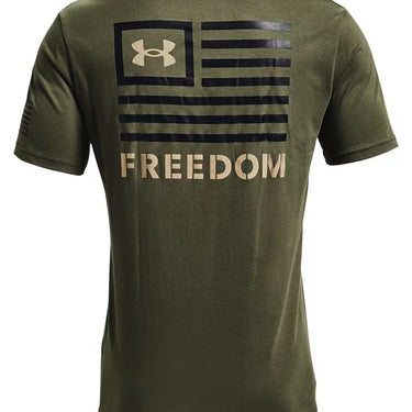 Under Armour Men's Freedom Banner Short-Sleeve T-Shirt (Marine Olive Drab) Sizes M-XXL