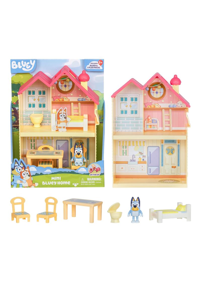 Load image into Gallery viewer, Bluey Mini Heeler Home Playset – Series 10
