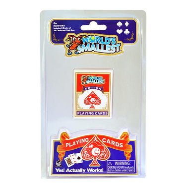 World's Smallest Playing Cards