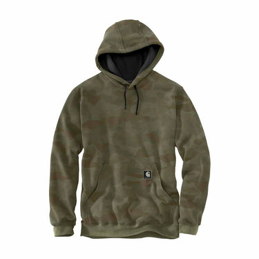 Carhartt Men's Marquette Camo Sweatshirt (Army Green Camo) Size L