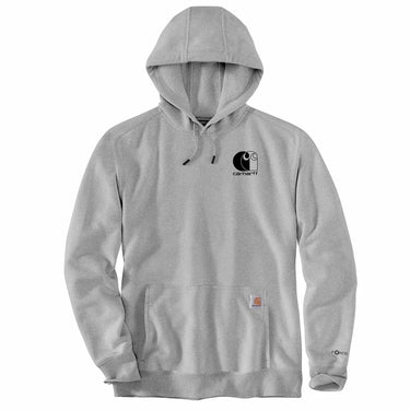 Carhartt Force Logo Sweatshirt (Asphalt Heather) Size 4XL