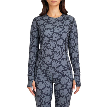 Terramar Women's 2.0 Cloud Nine Crew (Abstract Dream Print) Size S