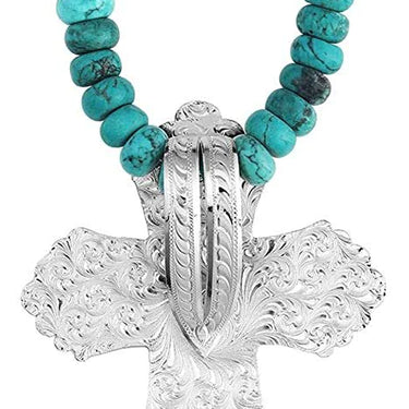 Montana Silversmiths Necklace Women's Authentic Faith Stone