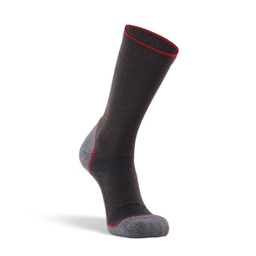 Fox River Men's Basecamp 2.0 Lightweight Crew Hiking Sock (Charcoal) Size M
