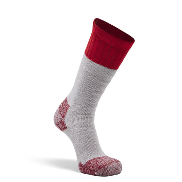 Fox River Men's Wick Dry Outlander Heavyweight Mid-Calf Boot & Field Sock (Grey/Red) Size L