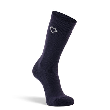 Fox River Men's Wick Dry Tramper Medium Weight Crew Hiking Sock (Navy) Size M