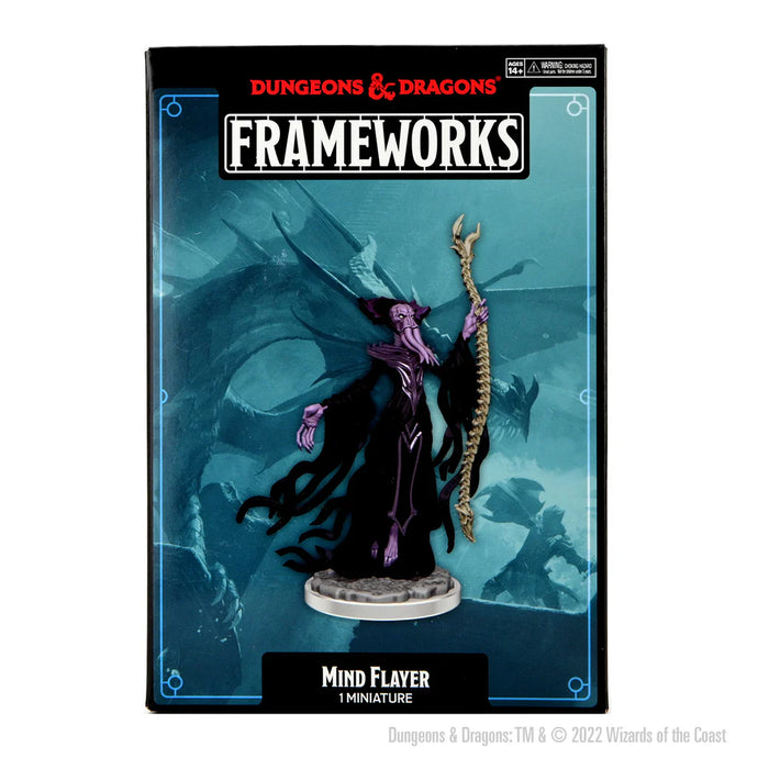 D&D FRAMEWORKS: MIND FLAYER - UNPAINTED AND UNASSEMBLED