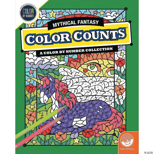Color By Number - Color Counts - Mythical Fantasy