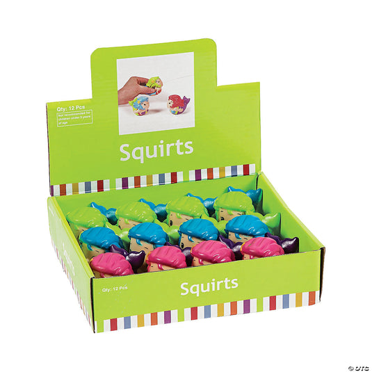 Mini Mermaid Squirt Toys