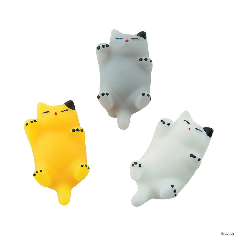 Load image into Gallery viewer, Mini Playful Cats Mochi Squishies
