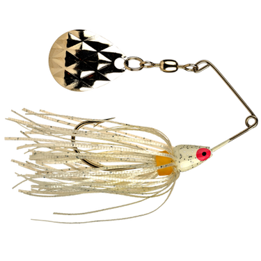 Strike King  Mini-King Spinnerbait 1/8 oz (White)