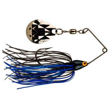 Strike King Mini-King Spinnerbait 1/8 oz (Black Blue)