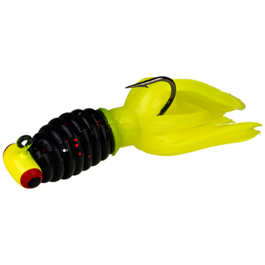 Strike King Mr Crappie Sausage Head 1/16oz Jig (Tuxedo Black)