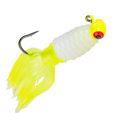 Strike King 1/8oz Mr Crappie Sausage Head (Refrigerator White)