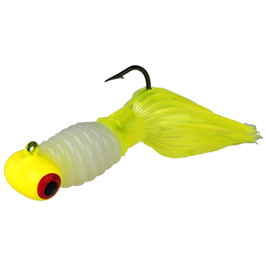 Strike King 1/8oz Mr. Crappie Sausage Head (Refrigerator White)