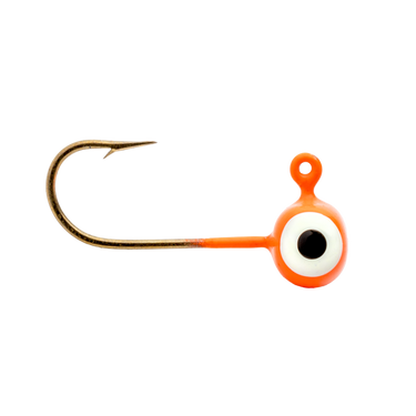 Strike King 1/32oz Teen-Zee Sausage Head (Fluorescent Orange)