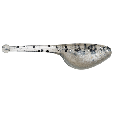 Strike King Mr. Crappie Shadpole Soft Swimbait (Salt & Pepper)
