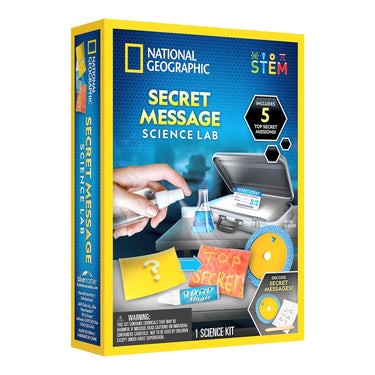 National Geographic Secret Message Science Lab