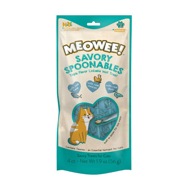 Meowee! Tuna, Chicken, & Duck Savory Spoonables Cat Treats